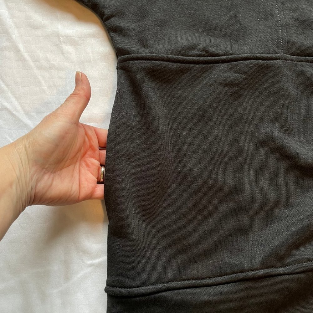 New! WILO the Label Bella 1/2 Zip Top in Vintage Black - Picture 9 of 12